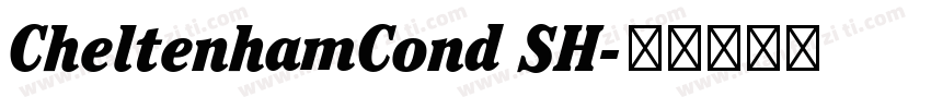 CheltenhamCond SH字体转换